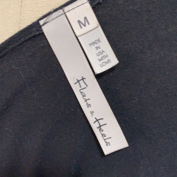 🔸 5/$35! Black beaded top by Flats & Heels - Picture 5 of 5